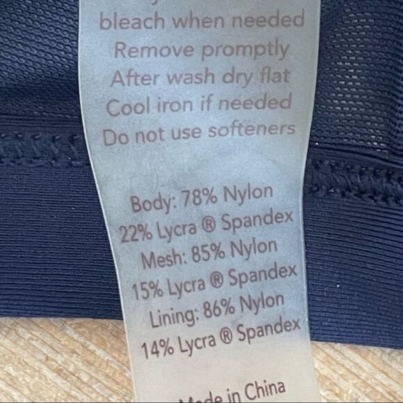 Calia by Carrie Underwood lattice front printed bikini top - Picture 10 of 12